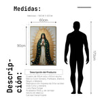 Cargar imagen en el visor de la galería, Cuadro Decorativo - Religion 027 - Virgen de Guadalupe, Arte Bíblico Abstracto
