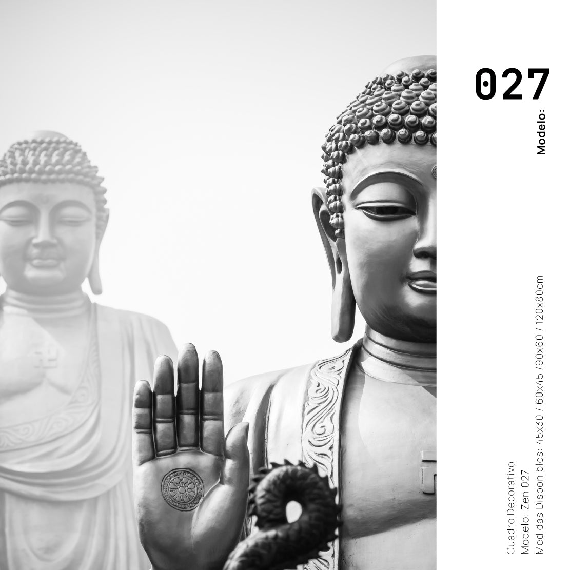 Cuadro Decorativo - Zen 027 - Buda en Meditación