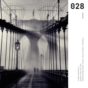 Cuadro Decorativo NY 028 - Puente de Brooklyn Nueva York