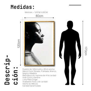 Cuadro Decorativo Black Woman 028 - Mujer Negra Africana