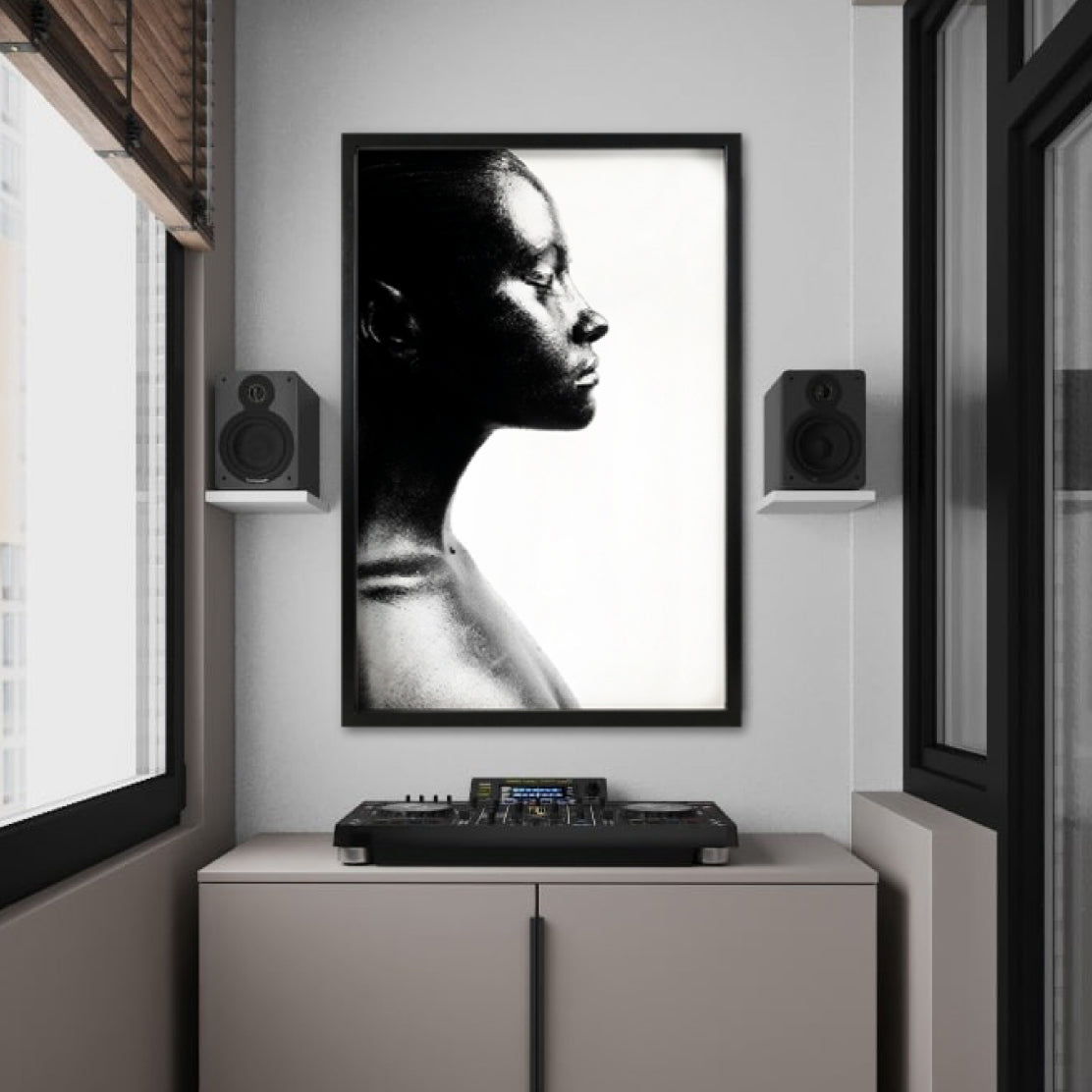 Cuadro Decorativo Black Woman 028 - Mujer Negra Africana