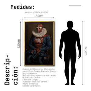 Cuadro Decorativo Personajes Época 028A Superhéroes Avengers Spiderman