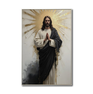 Cuadro Decorativo - Religion 028 - Jesucristo, Jesús Iluminado, Arte Cristiano Abstracto
