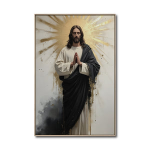 Cuadro Decorativo - Religion 028 - Jesucristo, Jesús Iluminado, Arte Cristiano Abstracto