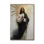 Cargar imagen en el visor de la galería, Cuadro Decorativo - Religion 028 - Jesucristo, Jesús Iluminado, Arte Cristiano Abstracto
