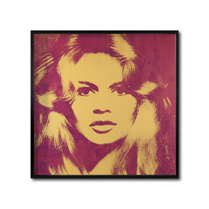 Cuadro Decorativo Warhol 028 Brigitte Bardot Pop Art