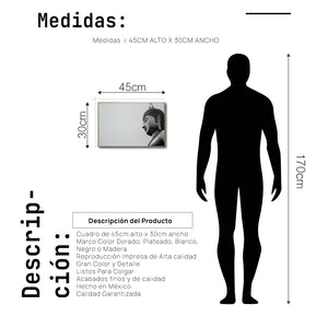 Cuadro Decorativo - Zen 028 - Escultura de Buda