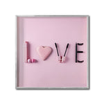 Cargar imagen en el visor de la galería, Cuadro Decorativo Pink 028 - Love
