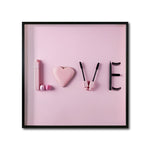 Cargar imagen en el visor de la galería, Cuadro Decorativo Pink 028 - Love
