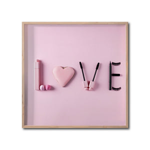 Cuadro Decorativo Pink 028 - Love