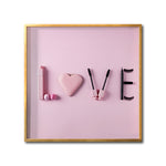 Cargar imagen en el visor de la galería, Cuadro Decorativo Pink 028 - Love
