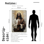 Cargar imagen en el visor de la galería, Cuadro Decorativo - Religion 029 - Jesucristo, Jesús Iluminado, Arte Cristiano Abstracto

