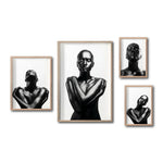 Cargar imagen en el visor de la galería, Set Cuadros Decorativo Black Woman 030 - Mujer Negra Africana
