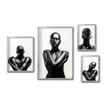 Cargar imagen en el visor de la galería, Set Cuadros Decorativo Black Woman 030 - Mujer Negra Africana
