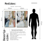 Cargar imagen en el visor de la galería, Set Cuadros Decorativos Abstract Colors 3-301 - Para Credenza
