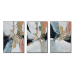 Cargar imagen en el visor de la galería, Set de 3 Cuadros Decorativos Abstract Colors 3-301 - Para Credenza
