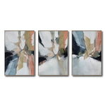 Cargar imagen en el visor de la galería, Set de 3 Cuadros Decorativos Abstract Colors 3-301 - Para Credenza
