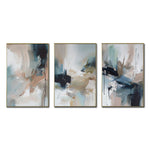 Cargar imagen en el visor de la galería, Set de 3 Cuadros Decorativos Abstract Colors 3 - 303 - Para Sala
