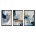 Cargar imagen en el visor de la galería, Set de 3 Cuadros Decorativos Abstract Colors 3 - 304 - Para Sala
