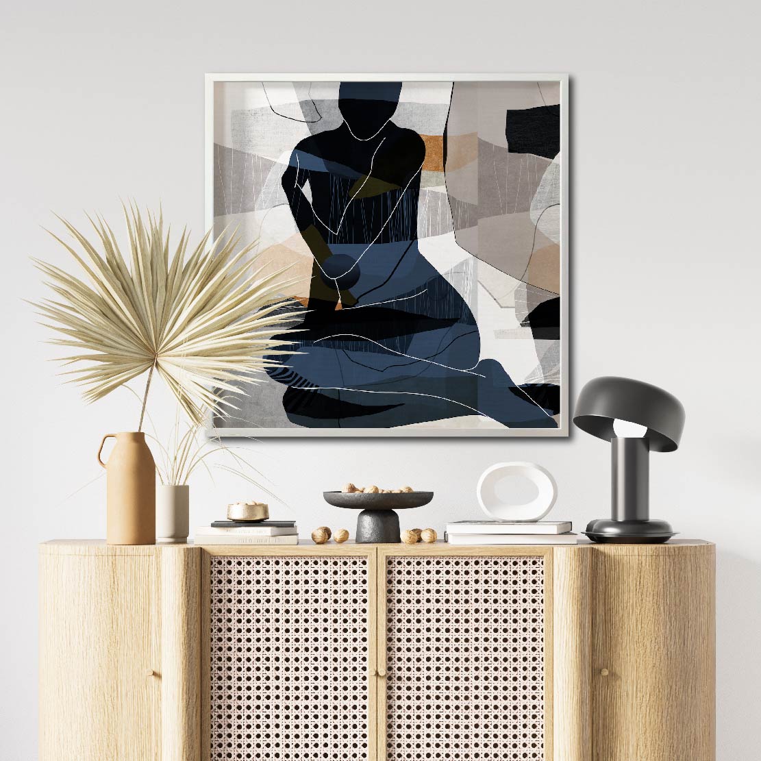 Cuadro Decorativo Abstract Colors 3-305 - Para Credenza