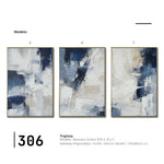 Cargar imagen en el visor de la galería, Set de 3 Cuadros Decorativos Abstract Colors 3 - 306
