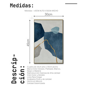 Cuadro Decorativo Abstract Colors 3 - 307