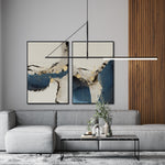 Cargar imagen en el visor de la galería, Set de 2 Cuadros Decorativos Abstract Colors 3 - 308 - Para Sala
