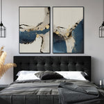 Cargar imagen en el visor de la galería, Set de 2 Cuadros Decorativos Abstract Colors 3 - 308 - Para Recamara
