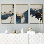 Cargar imagen en el visor de la galería, Set de 3 Cuadros Decorativos Abstract Colors 3 - 308 - Para Credenza
