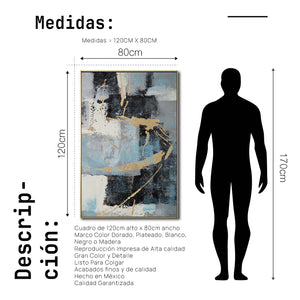 Cuadro Decorativo Abstract Colors 3- 309 - Para Sala
