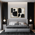 Cargar imagen en el visor de la galería, Compra cuadros decorativos Abstractos para tu recámara. Galería314. Cuadro Moderno, Minimalista y elegante. Decoración de interiores. Interiorismo. 030
