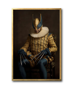 Cuadro Decorativo Personajes Época 030 Superhéroes Wolverine