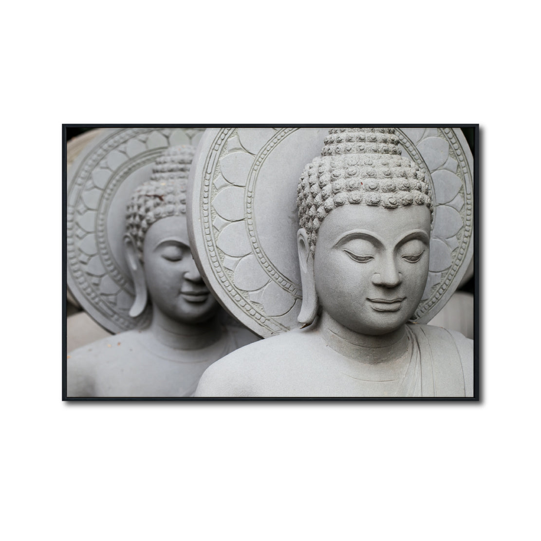 Cuadro Decorativo - Zen 030 - Budas en Meditación