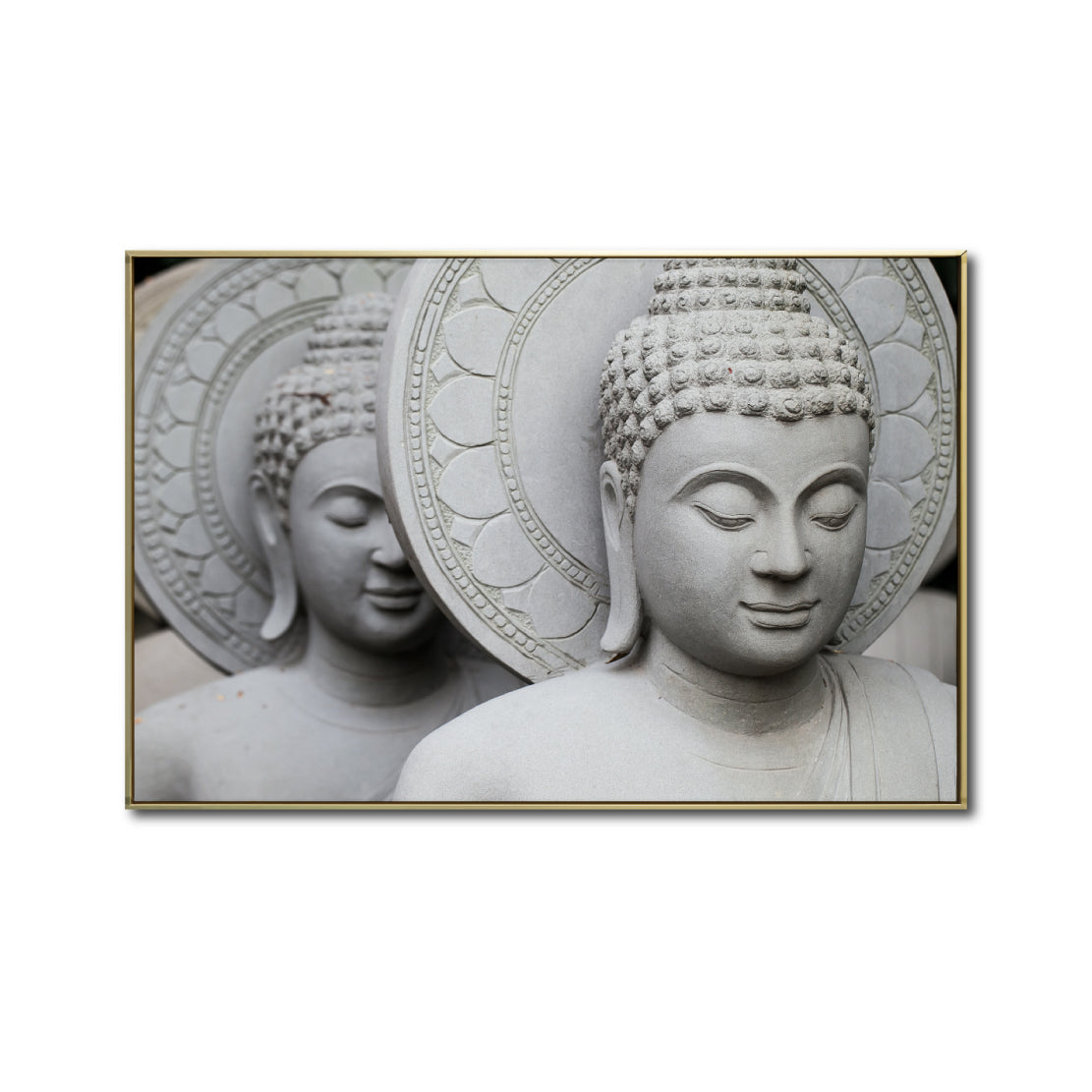 Cuadro Decorativo - Zen 030 - Budas en Meditación