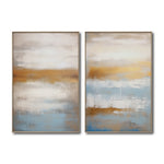 Cargar imagen en el visor de la galería, Set de 2 Cuadros Decorativos Abstract Colors 3-311 - Para Sala
