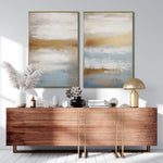 Cargar imagen en el visor de la galería, Set de 2 Cuadros Decorativos Abstract Colors 3-311 - Para Credenza
