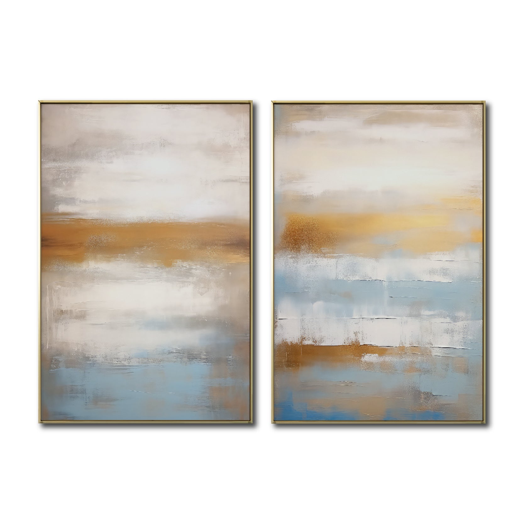 Set de 2 Cuadros Decorativos Abstract Colors 3-311 - Para Sala