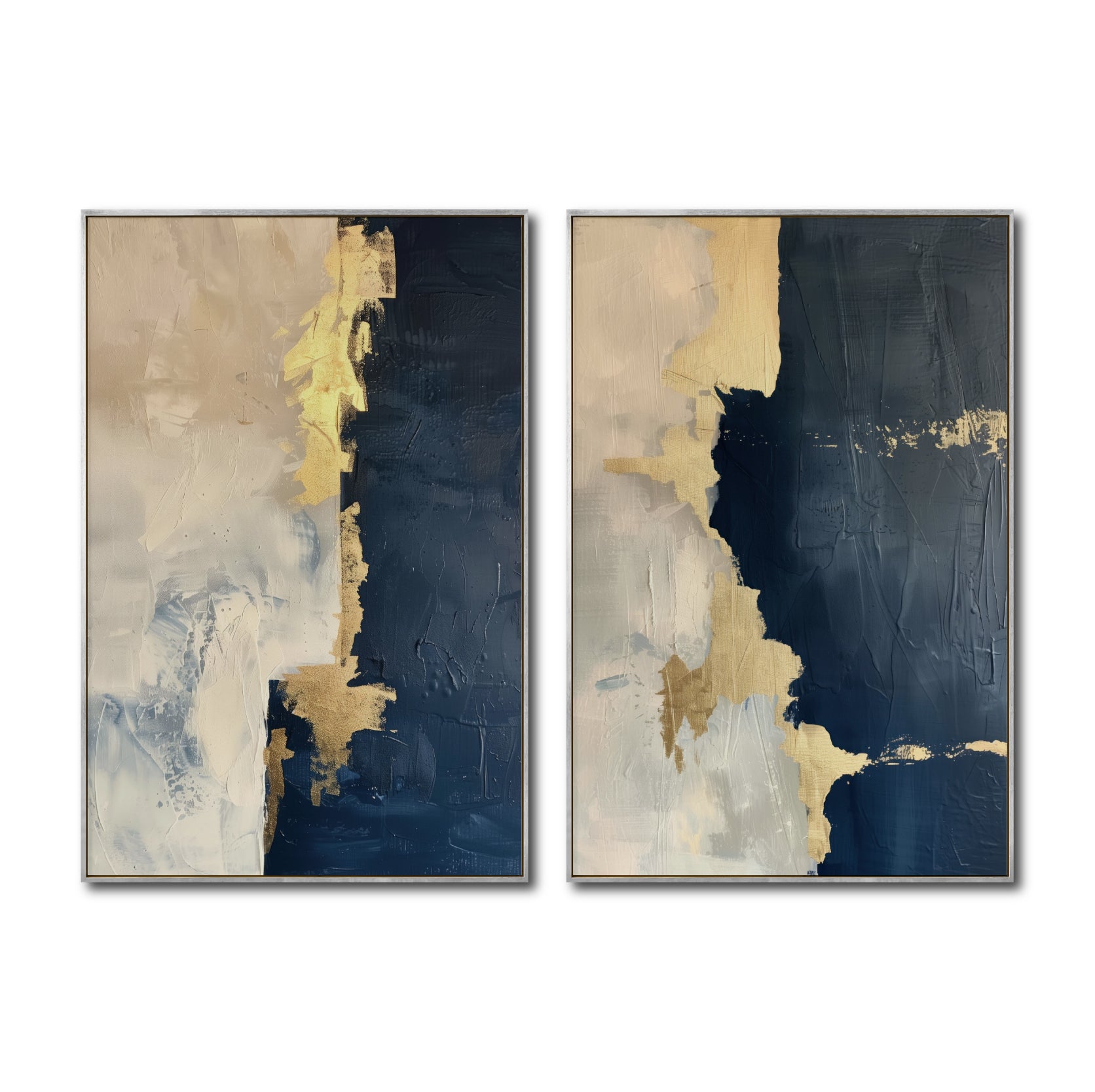 Set de 2 Cuadros Decorativos Abstract Colors 3-312 - ´Para Sala