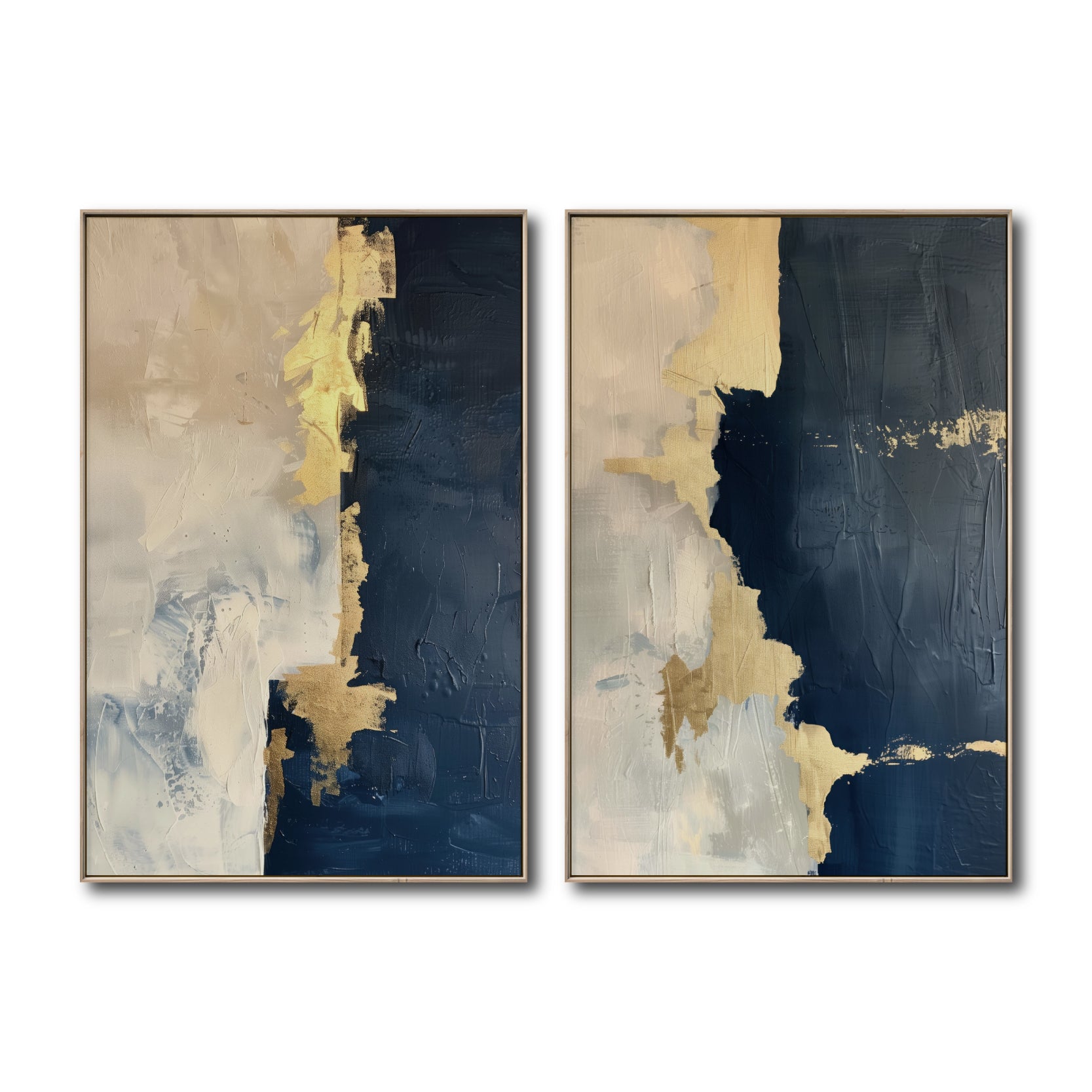 Set de 2 Cuadros Decorativos Abstract Colors 3-312 - ´Para Sala