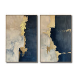 Cargar imagen en el visor de la galería, Set de 2 Cuadros Decorativos Abstract Colors 3-312 - ´Para Sala
