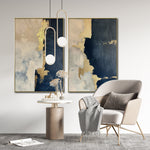 Cargar imagen en el visor de la galería, Set de 2 Cuadros Decorativos Abstract Colors 3-312 - ´Para Sala
