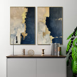 Cargar imagen en el visor de la galería, Set de 2 Cuadros Decorativos Abstract Colors 3-312 - Para Credenza
