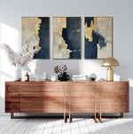 Cargar imagen en el visor de la galería, Set de 3 Cuadros Decorativos Abstract Colors 3-312 - Para Credenza
