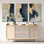 Cargar imagen en el visor de la galería, Set de 3 Cuadros Decorativos Abstract Colors 3-312 - Para Credenza
