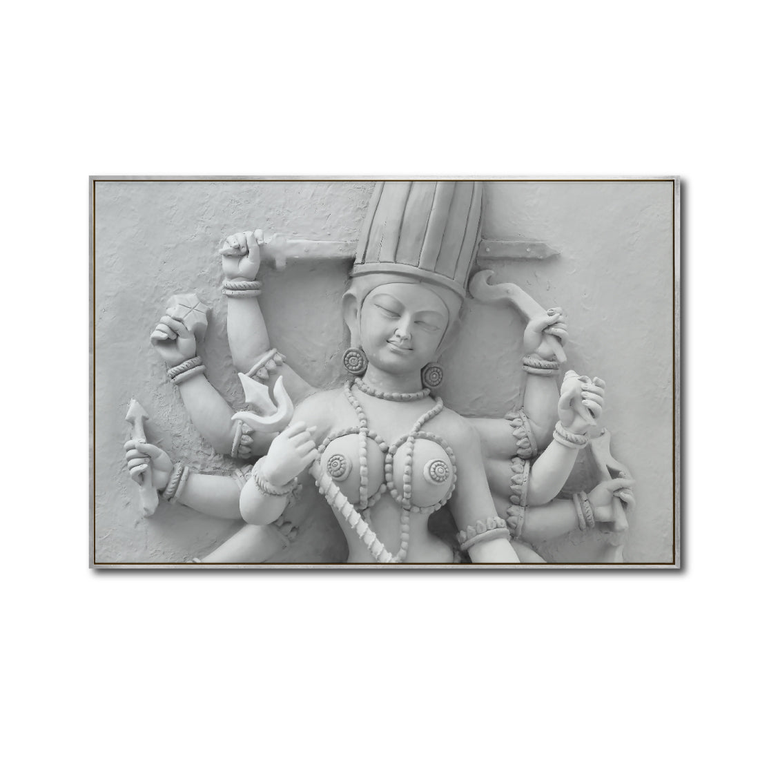 Cuadro Decorativo - Zen 031 - Escultura Diosa Hindú Durga