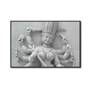 Cuadro Decorativo - Zen 031 - Escultura Diosa Hindú Durga