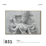 Cargar imagen en el visor de la galería, Cuadro Decorativo - Zen 031 - Escultura Diosa Hindú Durga
