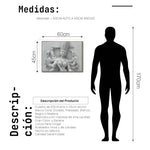 Cargar imagen en el visor de la galería, Cuadro Decorativo - Zen 031 - Escultura Diosa Hindú Durga
