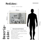 Cargar imagen en el visor de la galería, Cuadro Decorativo - Zen 031 - Escultura Diosa Hindú Durga
