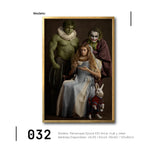 Cargar imagen en el visor de la galería, Cuadro Decorativo Personajes Época 032 Superhéroes Hulk, Joker, Alicia
